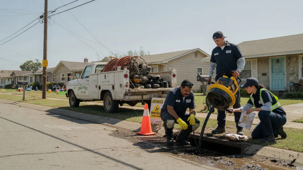Drain Cleaning in Ben Wheeler, TX near me